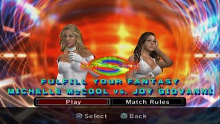 Michelle McCool vs Joy Giovanni Fulfill Your Fantasy [upl. by Modeste637]