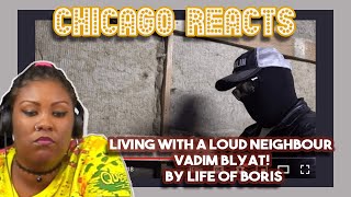 Theater Actor Reacts to Living with a loud neighbour  VADIM BLYAT by Life of Boris [upl. by Griffy]