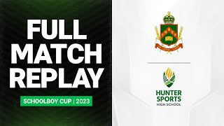 Schoolboy Cup 2023  Farrer MAHS v Hunter Sports  Full Match Replay  Round 1 [upl. by Katheryn]