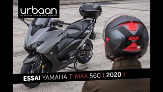 Essai Yamaha TMax 560  2020  urbaanews [upl. by Gladi495]