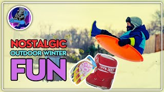 Surviving Winter OUTDOORS In The 70s 80s and 90s [upl. by Calvin]