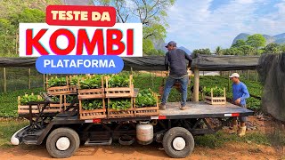 Teste da kombi PLATAFORMA 2400 kg [upl. by Erving314]