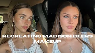 madison beer inspired makeup tutorial [upl. by Latin]