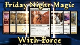 FNM with Force  Boshido Isamaru MTG Duels 2014 Multiplayer [upl. by Neehar]