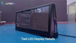 Taxi LED Screen Details of Linsn LED [upl. by Erdne476]