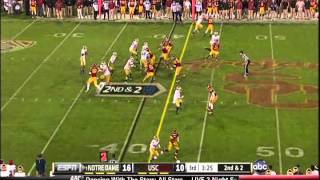 Notre Dame Vs USC 2012 Highlights [upl. by Groot315]