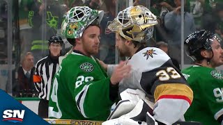 Golden Knights Stars Exchange Handshakes After SevenGame Series [upl. by Mojgan661]