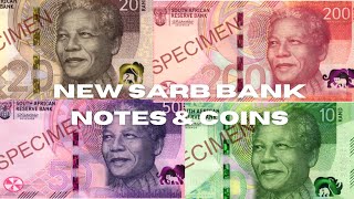 South African Reserve Bank Issues Upgraded Banknotes and Coins [upl. by Idroj400]