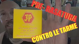 Crema 3P pre e post rasatura della testa unboxing e recensione [upl. by Llertnod]