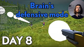 Cortex Command 3D Day 008 🎮 Gameplay loop progress➰and base building testing [upl. by Ready]