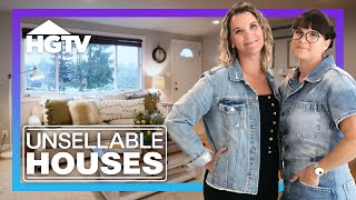 From Outdated to Outstanding Home Remodel  Unsellable Houses  HGTV [upl. by Zaremski]