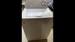 FIXED  Amana Washer Wont Spin or Agitate [upl. by Ozneral]