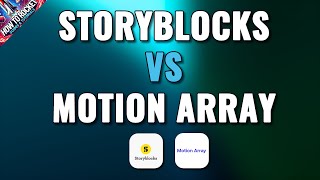 Storyblocks vs Motion Array  HTR [upl. by Job]