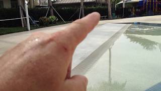 How To Fix Slippery Travertine Pool Deck [upl. by Johnson]