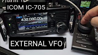 ICOM IC705 amp RC 28 Remote Control Unit [upl. by Adav921]