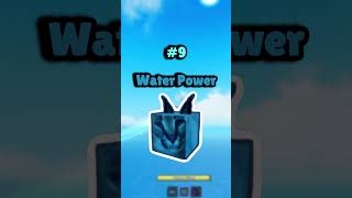 Top 10 BEST POWERS In Meme Sea My Opinion roblox top10 [upl. by Ellicec277]