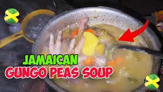 Jamaican Gungo Peas Soup Adventure [upl. by Legnaesoj425]