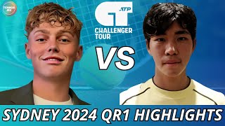 Cruz Hewitt vs Makoto Ochi 越智誠  Sydney 2024 QR1 Highlights [upl. by Nennahs828]