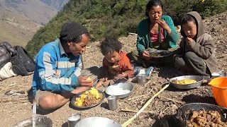 nepal villge life  nepali sheep farming  pastoral life off nepal new video lajimbudha new video [upl. by Nawat]