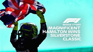 INSIDE STORY How Lewis Hamilton Won His First Race Since 2021  2024 British Grand Prix  Lenovo [upl. by Adihahs]