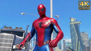 Marvels AVENGERS  SpiderMan Gameplay Overview  4K ✔ [upl. by Orelle480]