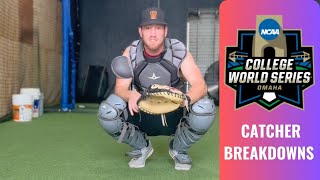 2024 College World Series  Catcher Breakdown [upl. by Llehcar]