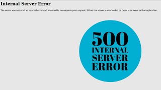 Odoo Internal Server Error [upl. by Bunce]