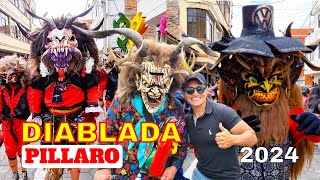 DIABLADA PILLAREÑA 2024  Patrimonio Cultural del Ecuador [upl. by Jak327]