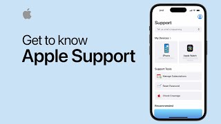 Get to know the Apple Support app for iPhone and iPad  Apple Support [upl. by Gnuy]