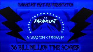 The Paramount Home Video Feature Presentation Logo Made Over 36 More Billinillion Times Scarier [upl. by Helbonnas]