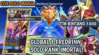 DetikDetik Global 1 Fredrinn OTW Mythic 1000 Ke 64 [upl. by Htezil]