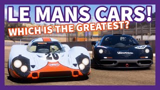 The Greatest Le Mans Cars Of All Time  Forza Horizon 5 [upl. by Hungarian]