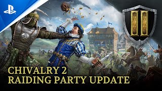 Chivalry 2  Raiding Party Update  PS5 amp PS4 Games [upl. by Aniat]