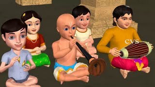 Bolo Bandar  Learn Fruits  3D Animation Hindi Nursery rhymes for children [upl. by Ateiram]