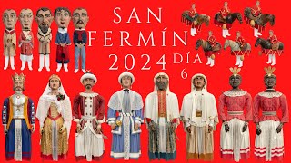 Gigantes de Pamplona  6 de julio San Fermín 2024 [upl. by Eadwina]