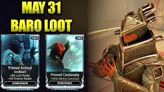 4 Primed Mods Warframe Baro KiTeer Void Trader Recommendations May 31 [upl. by Tito]