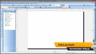 Kurs NiceLabel 02  interface i narzedzia [upl. by Kresic]