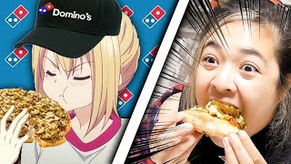 We Tried Dominos Japans TSUNDERE PIZZA [upl. by Meingolda172]