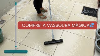 Comprei a VASSOURA MÁGICA de silicone 3x1 você conhece [upl. by Atazroglam]