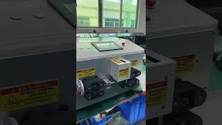 835C 850C 870C 12 Wheels Drive Belt Pulley Electric Wire Peeling Stripping Cutting Machine For Compu [upl. by Greysun264]