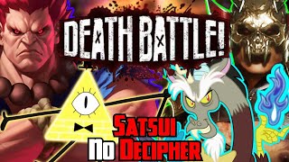 Satsui No Decipher  Death Battle Mashup [upl. by Neenad115]