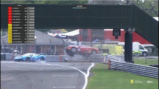 Seale amp Simmerson CRASHES  Oulton Park 2022 [upl. by Ilek248]