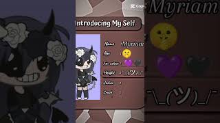 Introtucing myselfgacha [upl. by Aipotu]