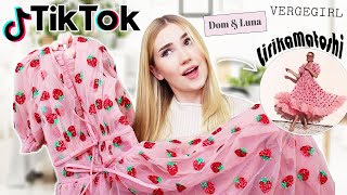 Testing POPULAR TikTok Clothing Brands  is it worth the hype [upl. by Enylrac351]