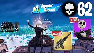 62 Elimination Solo Squads Gameplay Full Game Wins Fortnite Chapter 4 Season 4 [upl. by Adnalohs]