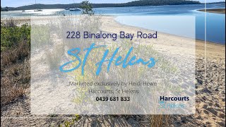 For Sale 228 Binalong Bay Road St Helens Tasmania [upl. by Prussian]