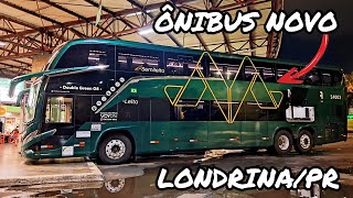 VIAÇÃO MOTTA COM NOVO PARADISO G8 1800 DD NA RODOVIÁRIA DE LONDRINAPR  MOVIMENTAÇÃO DE ÔNIBUS [upl. by Anawal]