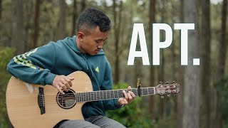 APT  ROSÉ amp Bruno Mars  Fingerstyle Guitar Cover [upl. by Lustig437]