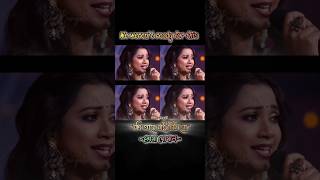 Shreya Ghoshal  যদি তারে নাই চিনি গো Live Duet Performance In KBC With Sonu Nigam Tere Mere Milan [upl. by O'Malley]