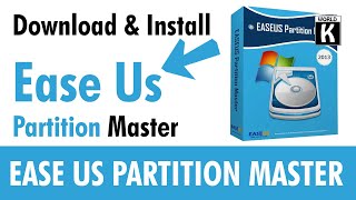 EaseUS Partition Master  Downloading amp Installation Method  100  Working [upl. by Pagas]